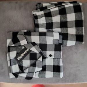 Mens's Plaid Pajamas